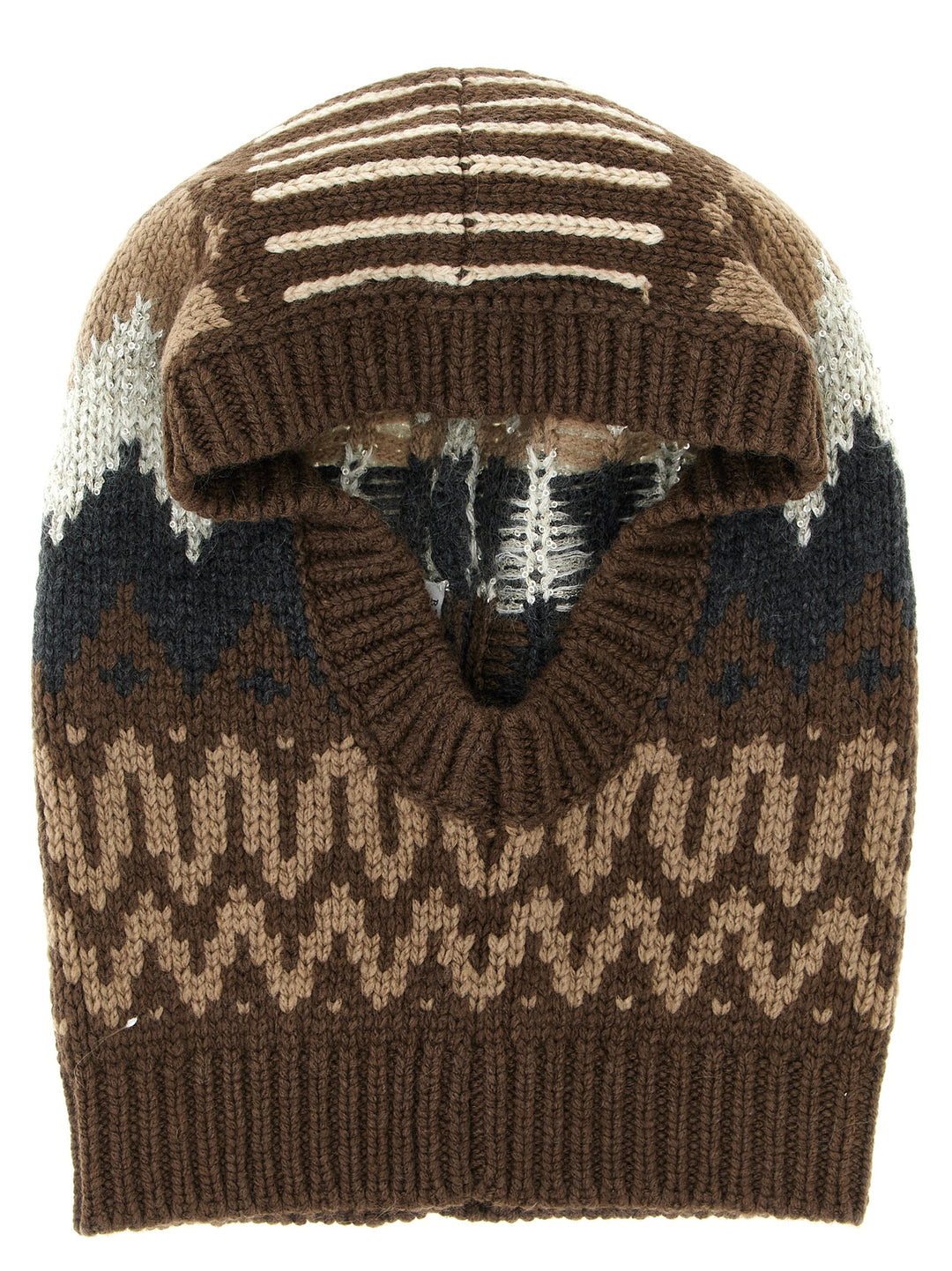 Brunello Cucinelli Balaclava Cashmere Cappelli - Marrone | ec3a5aa46f795ce731de9b9196c41991e9fa28a8