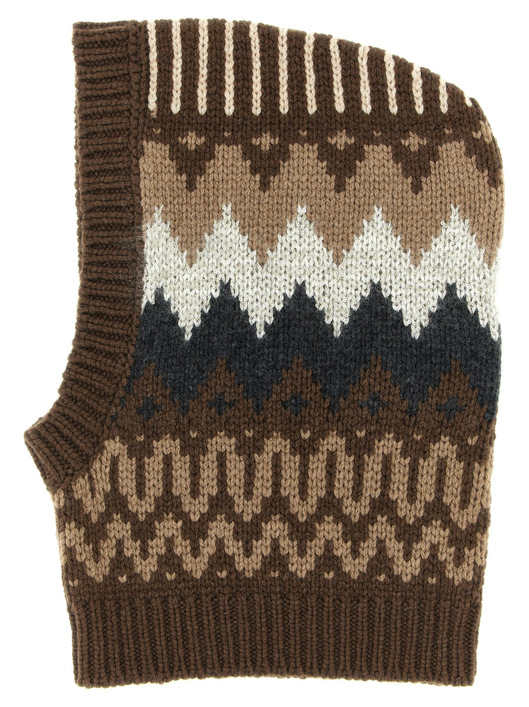Brunello Cucinelli Balaclava Cashmere Cappelli - Marrone | 37a693c865e4b260e75c7099bc7dc0dcf1174540