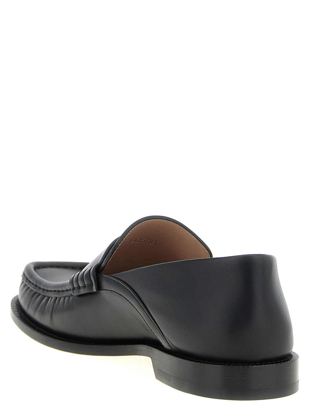 Loewe Campo Flap Back Mocassini - Nero | e1100a163654b5c8996258e1d17a0bd0f768ab21