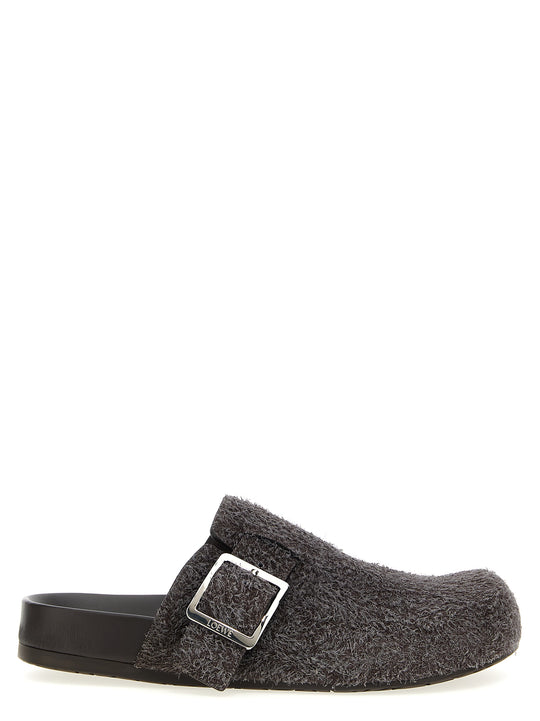 Ease Buckle Flat Shoes Marrone