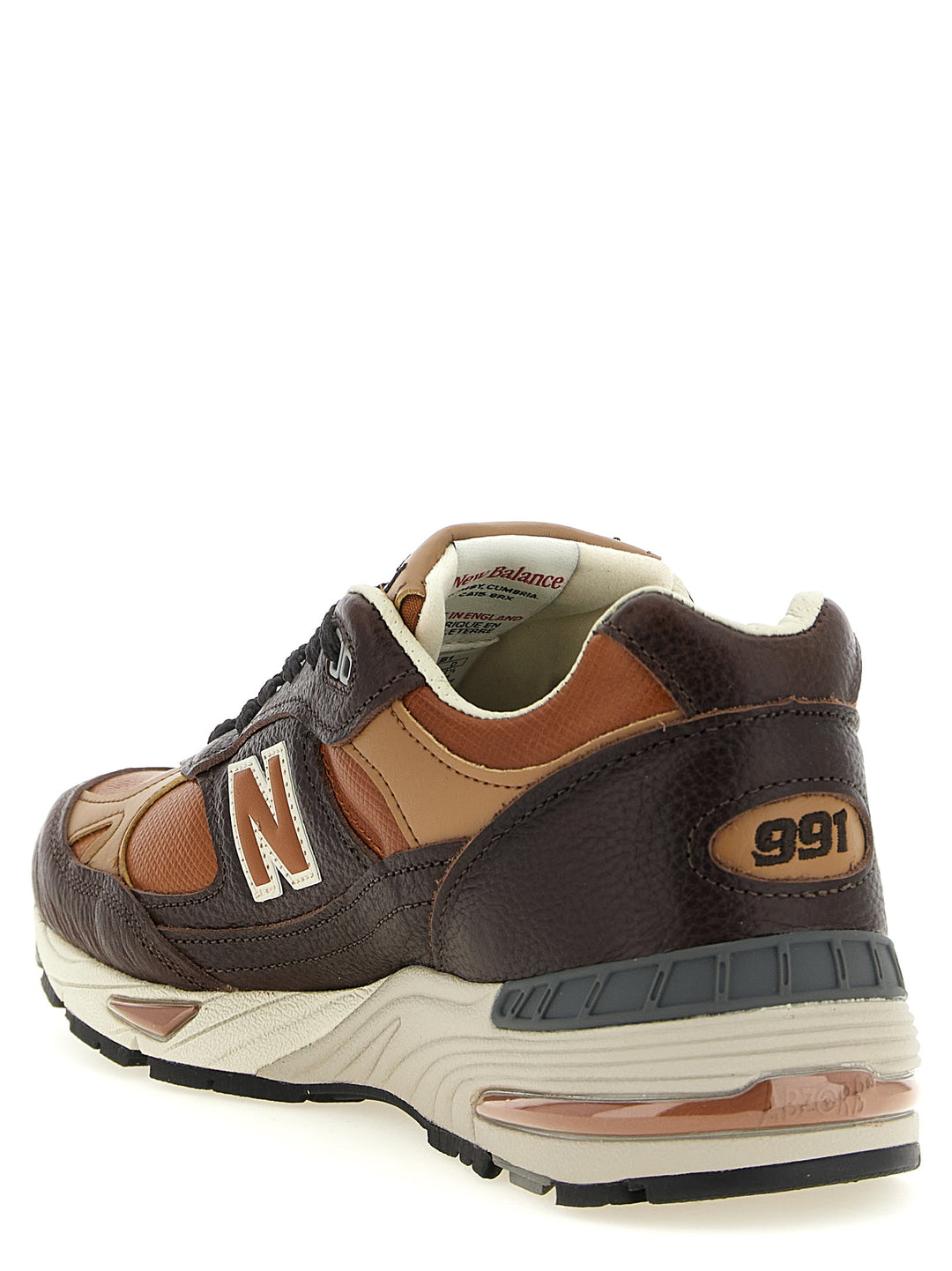 New Balance Made In Uk 991v1 Sneakers - Marrone | d83e1a425bcf4fcb5887e975ac1a47d15bbbf503