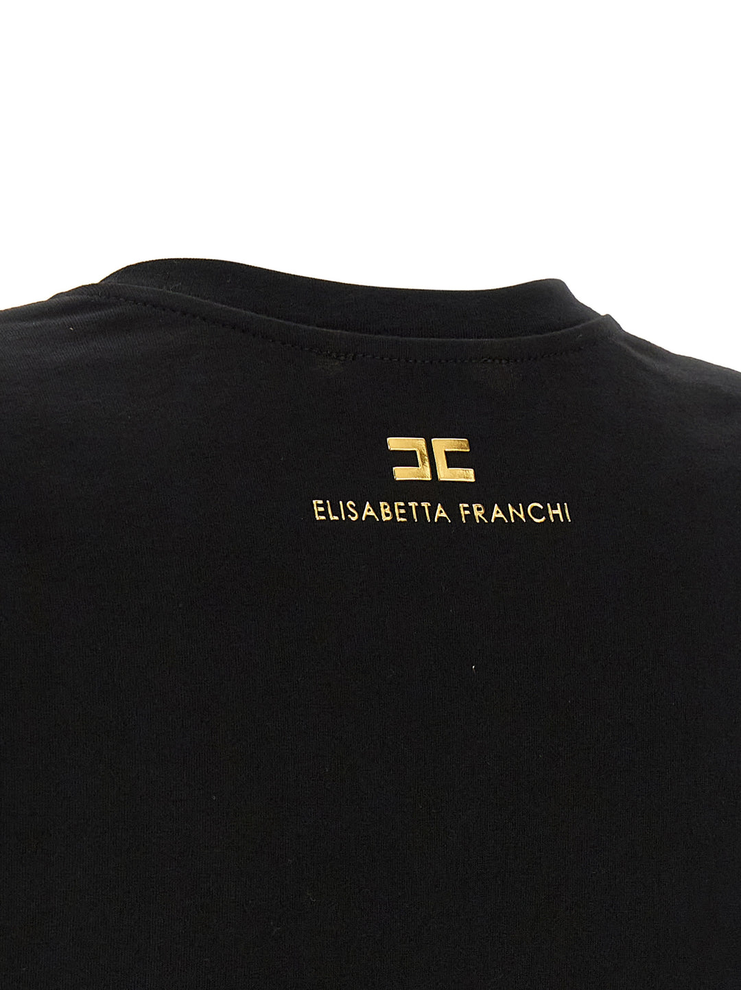 Elisabetta Franchi Knot T shirt - Nero | 806e0bc9ea0563e34c15fe65c3bc32859abbb15a