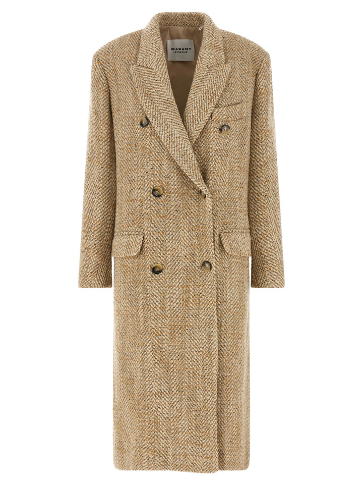 Marant Etoile Pilda Trench e Impermeabili - Beige | 43b449770635aba889b10048e887916d0e438913