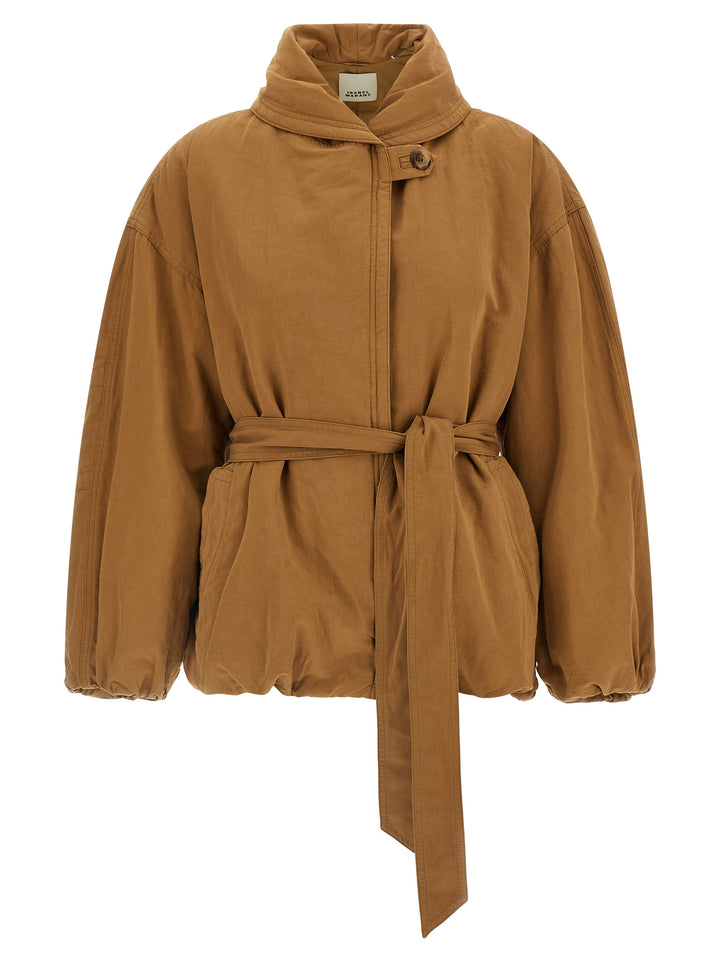 Isabel Marant Voilinda Puffer Jackets - Marrone | 1d83e6bffeb260f9fe6f6f99e5461ad29d11ffde
