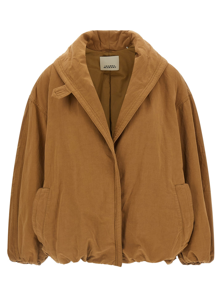 Isabel Marant Voilinda Puffer Jackets - Marrone | b09ceb251f6b8858d991474f121b2e74f31c81a7