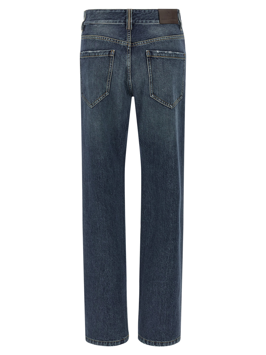 Brunello Cucinelli The Column Jeans - Blu | 5317637f6a4d22caeeca90487994b07b091875ad