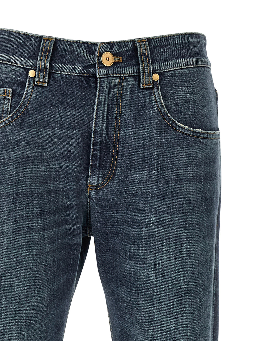 Brunello Cucinelli The Column Jeans - Blu | 417972847059d19a55eb86c57c52ecf0aa335529