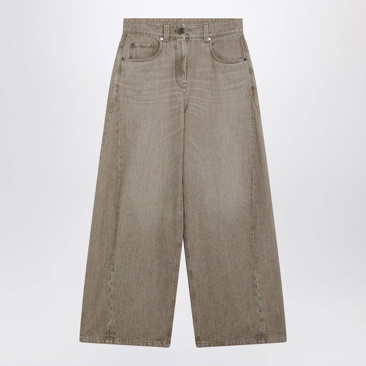 Brunello Cucinelli Pantaloni - Beige | d0821bb3f21cd70a94ea3432259540a8f2cc5367