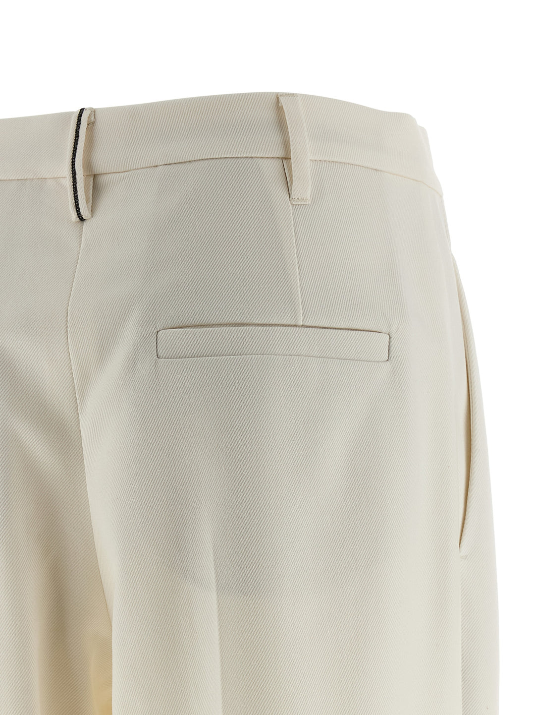Brunello Cucinelli Slouchy Pantaloni - Bianco | cee0e421a6722785546ca2f7764cb2097a7b9582