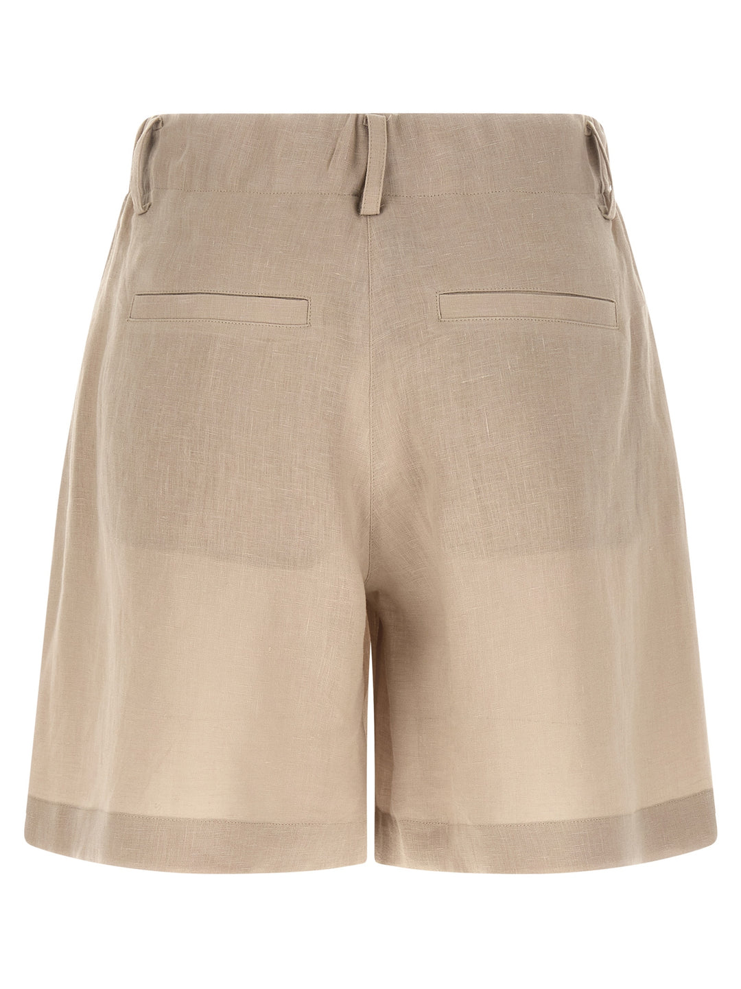 Brunello Cucinelli Linen Shorts Bermuda e Short - Beige | f6f0ac6fa9470e050c323b8efe44088f2751569e
