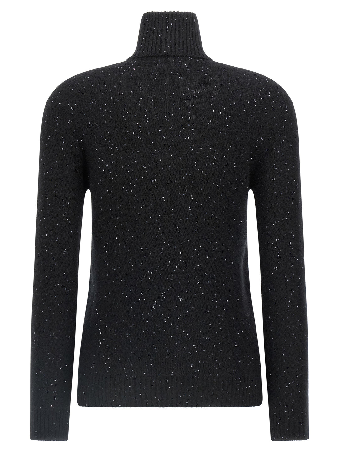 Fabiana Filippi Sequin Turtleneck Sweater Maglioni - Nero | 7e9568fd45925f31aa195fa165ccac5d6e7f700b