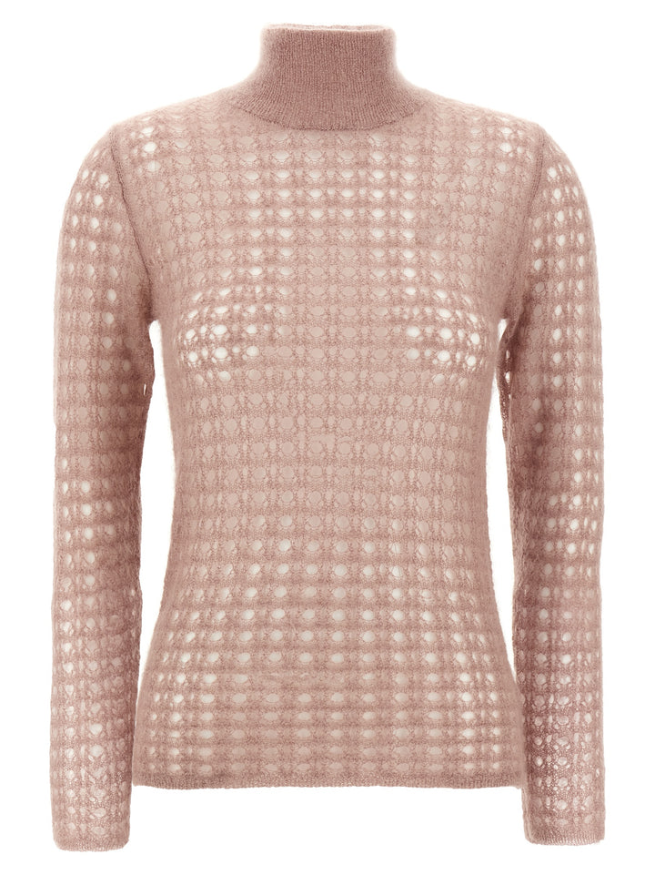 Fabiana Filippi Crochet Sweater Maglioni - Rosa | 95916be20cf80a13eb4e1c238b74925f5d757ad6