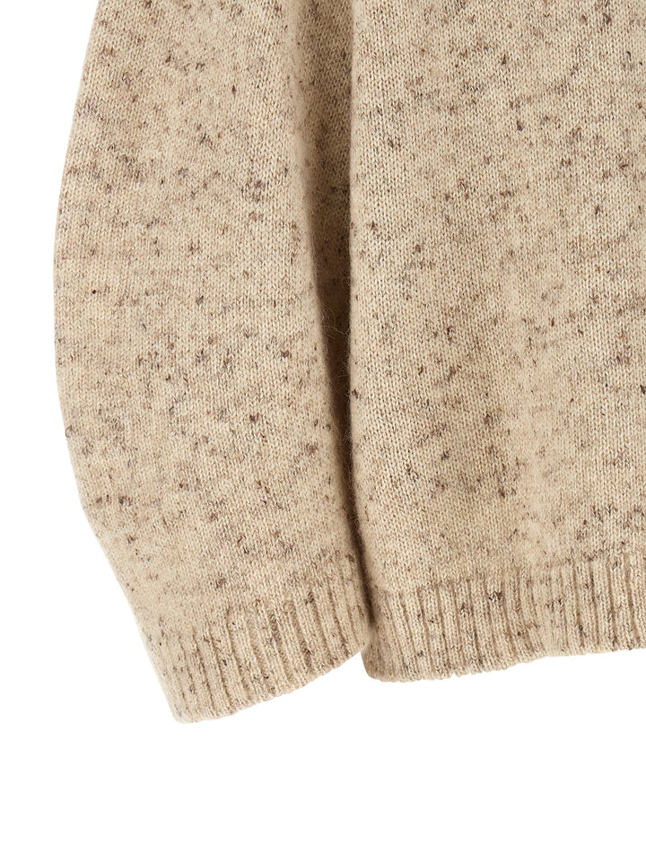 Fabiana Filippi Melange Wool Sweater Maglioni - Rosa | 45442e3e06cc6e506226d24d6aefd2d843d0ad5a