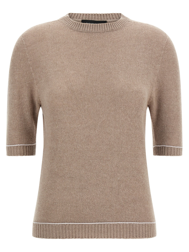 Fabiana Filippi Platinum Maglioni - Beige | 1d880d474b392f296ec398440cdc06e38eefd9a4