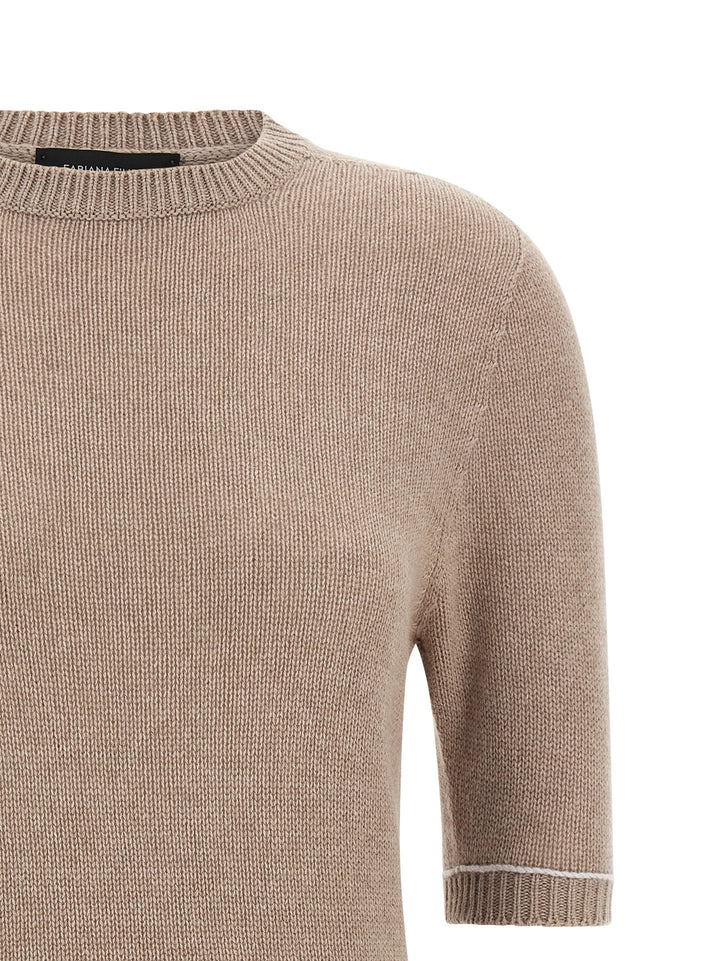 Fabiana Filippi Platinum Maglioni - Beige | 0b3b21c592f581662fc9e0cf98b1060244f7b1a4