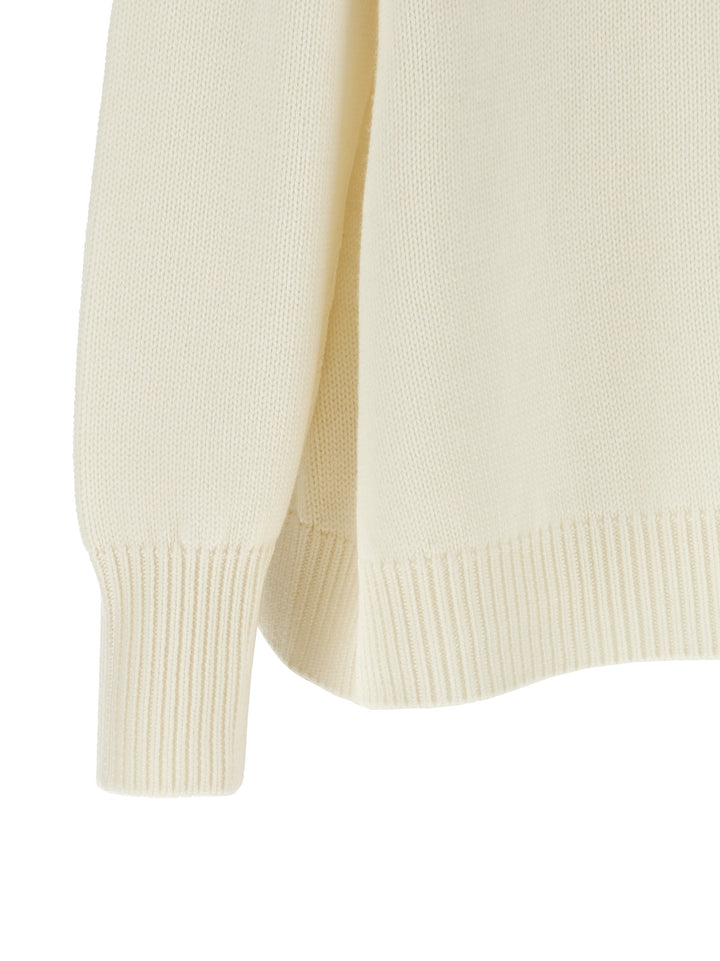 Fabiana Filippi Knot Pin Sweater Maglioni - Bianco | dcb442c15430d9815e3eff37228503f31b7f6d25