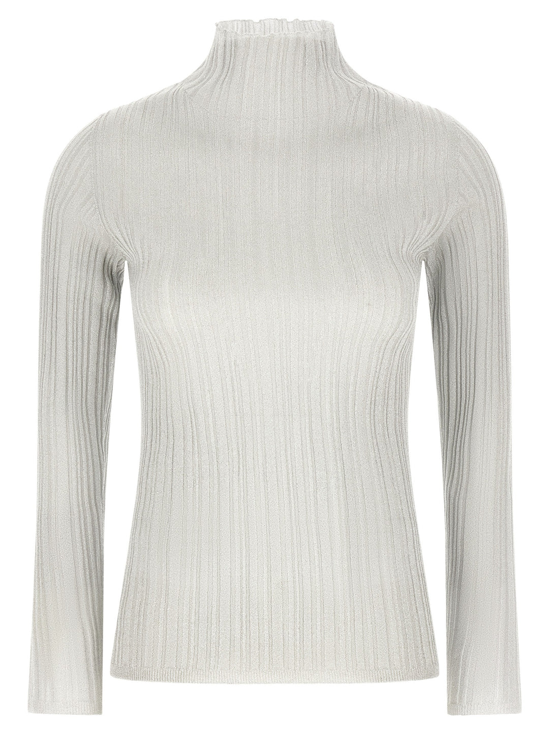 Fabiana Filippi Lamé Thread Sweater Maglioni - Grigio | 7005ec1a86573945594f595036b9541403aeba16