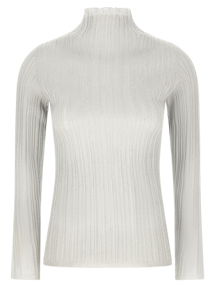 Fabiana Filippi Lamé Thread Sweater Maglioni - Grigio | 7005ec1a86573945594f595036b9541403aeba16