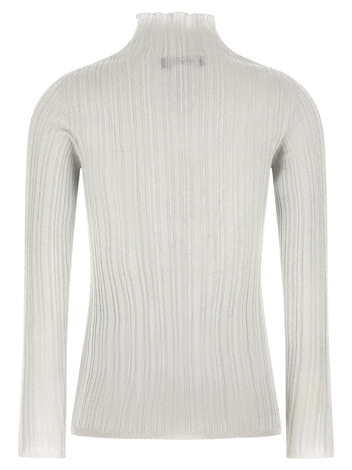 Fabiana Filippi Lamé Thread Sweater Maglioni - Grigio | 06c257922e62ed7739f332a1506a217f9c17800d