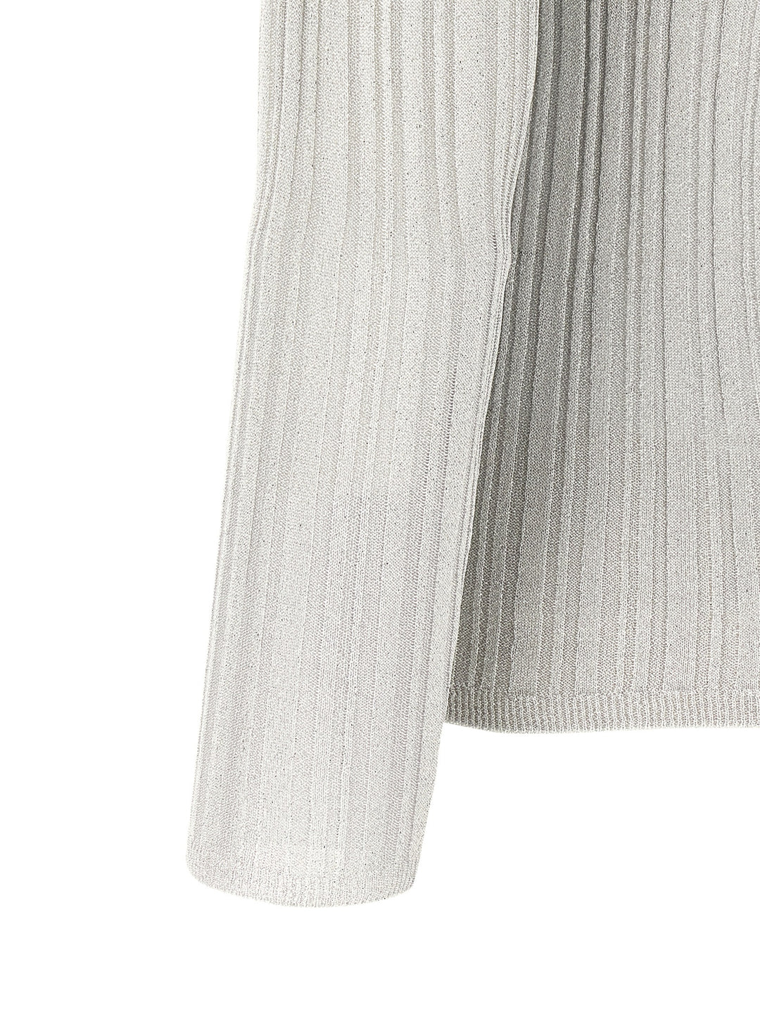 Fabiana Filippi Lamé Thread Sweater Maglioni - Grigio | f2d586937d98ed73a583776a43ec64f263f9c951