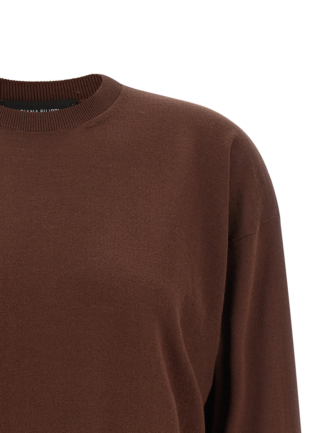 Fabiana Filippi Pleated Cuffs Sweater Maglioni - Marrone | 28e3107ccd93c26f16d048f48d3bdac259e6355e