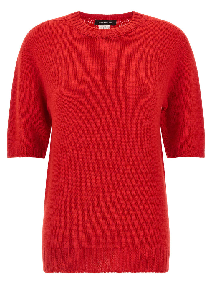 Fabiana Filippi Cashmere Sweater Maglioni - Rosso | 09c20a3d2e6e7c4d5e4c4b026fbb2cf5600c671c