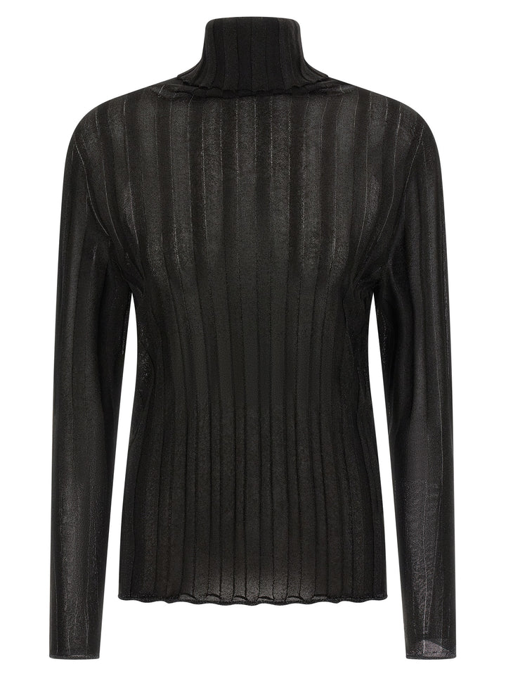 Fabiana Filippi Lurex Sweater Maglioni - Nero | e6e283f2ea6574c8e7642ac36aa1704c69a7dc58