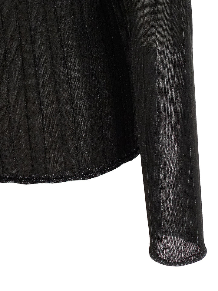 Fabiana Filippi Lurex Sweater Maglioni - Nero | 854bb5d09746a6bdde28e49045587df4fdba2786