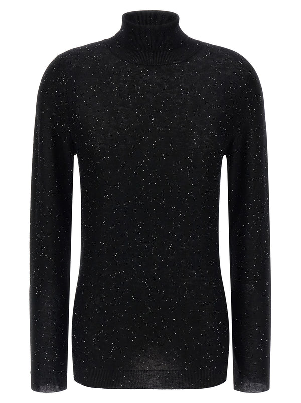 Sequin Sweater Maglioni Nero