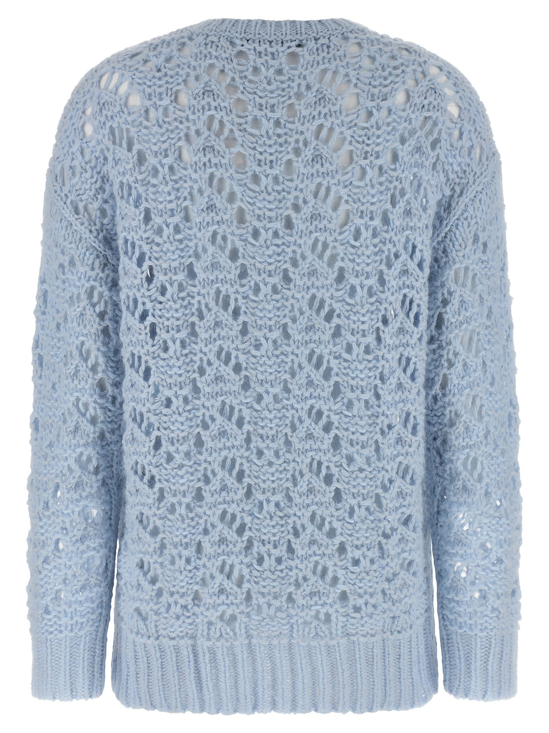 Fabiana Filippi Openwork Sweater Maglioni - Celeste | 390a0c18ff4365b86b5cef2fc487c1d3bd529552