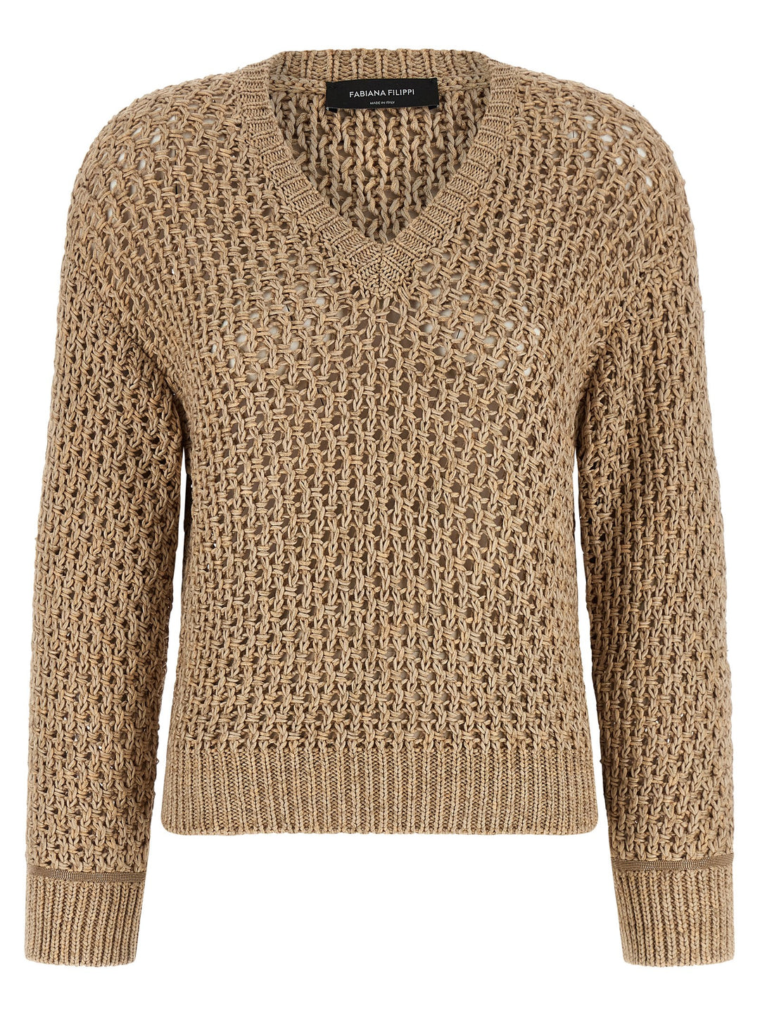 Fabiana Filippi Mouliné Yarn Sweater Maglioni - Marrone | 6936ad0106d522e480e9e3ec47d2af3fb15177a1