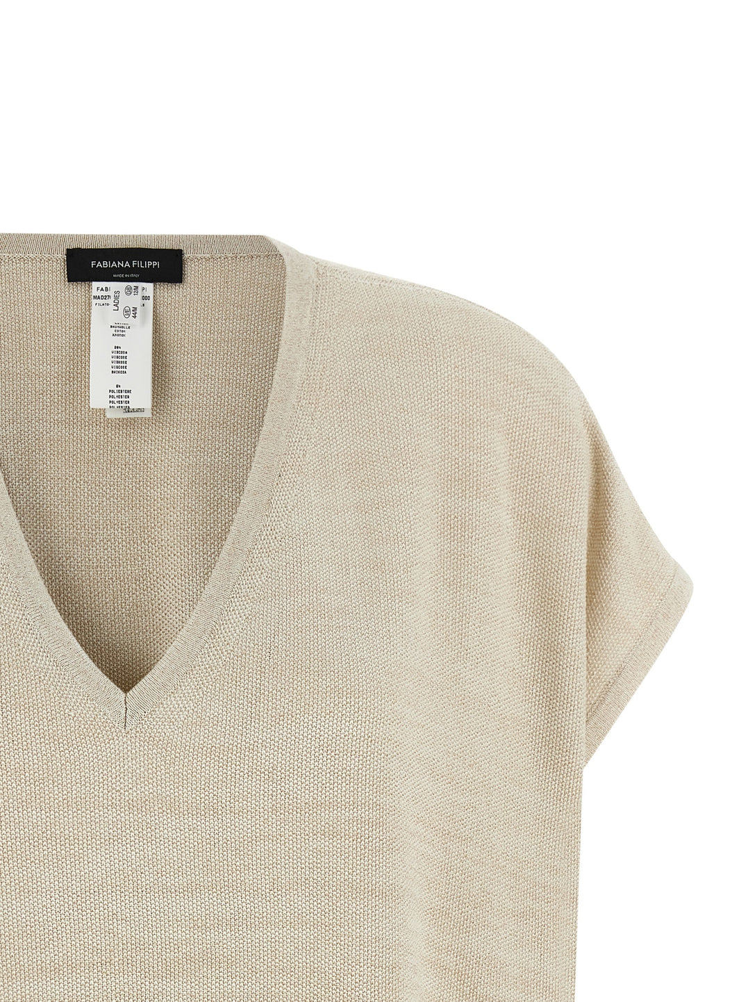 Fabiana Filippi Lamé Thread Sweater Maglioni - Oro | 10fecfc561d7dbb6aba935c351d262c5c744bd29