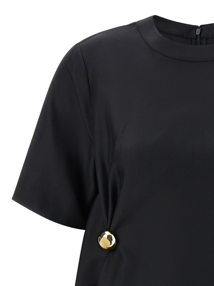 Loulou De Saison Madea Top - Nero | f98592bcef9c12e2e8b6c7d514ec274e0cbdc533