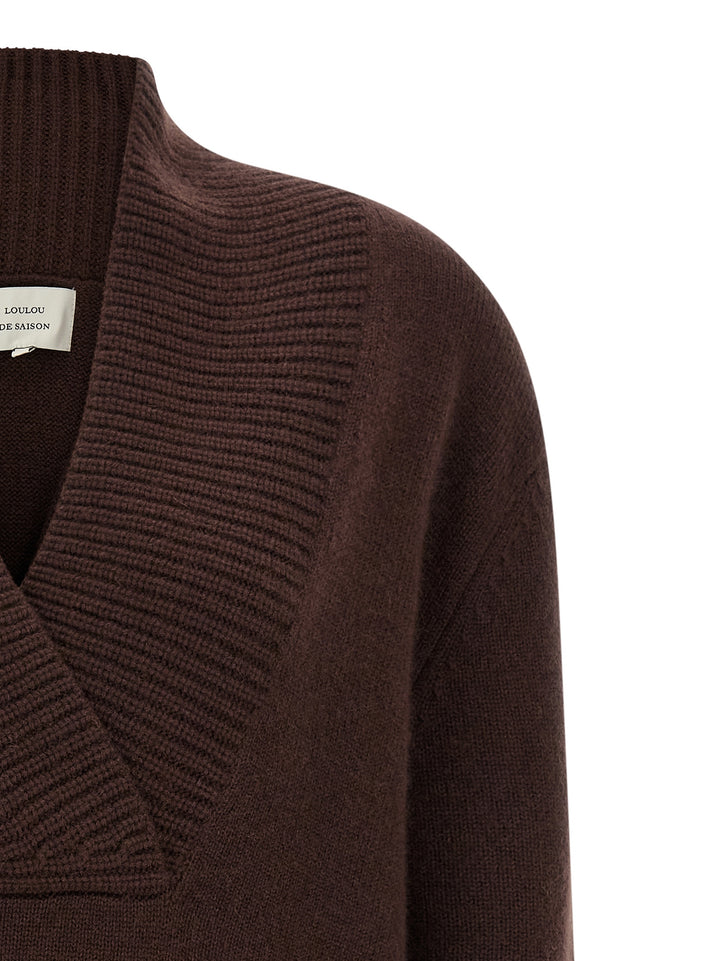 Loulou De Saison Makela Maglioni - Marrone | 674115f181632feedb7f022e6dbabd22d0998665