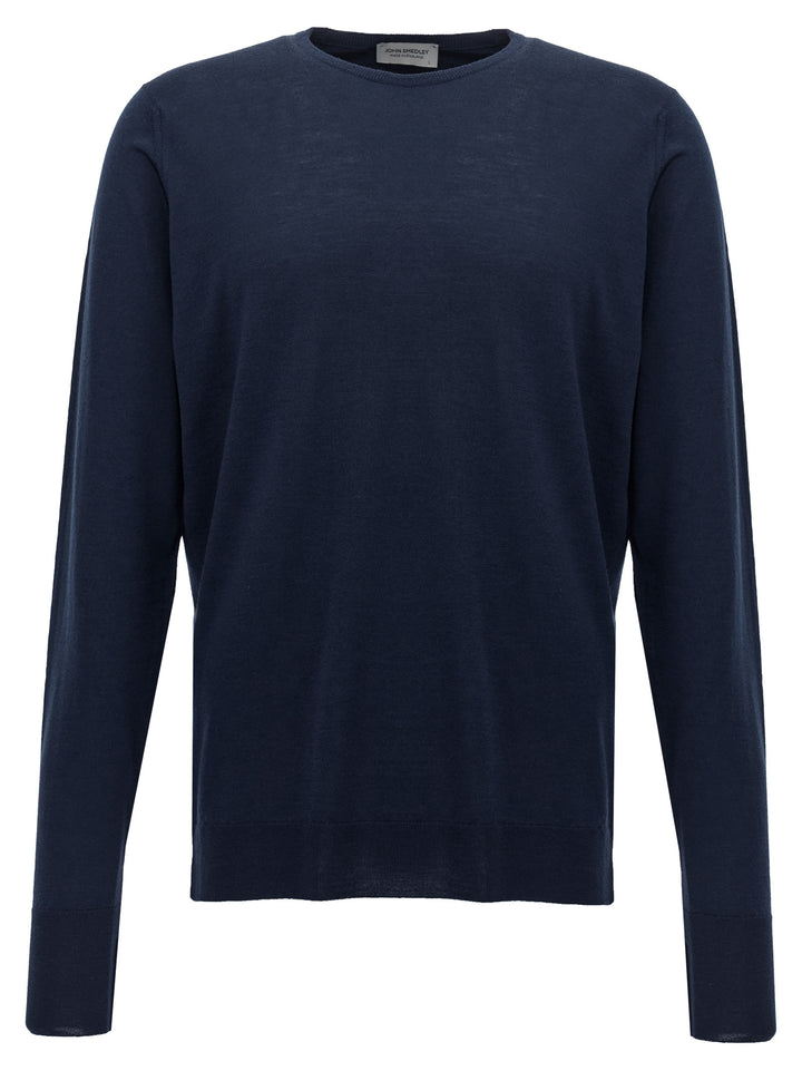 John Smedley Marcus Maglioni - Blu | 39cb5bdea1dbbb8c23e458698a356400ecaffbdd