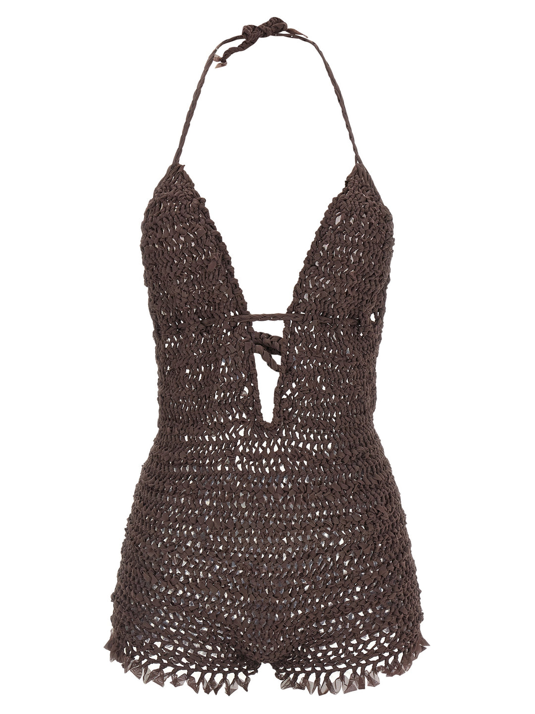 Allis Matilde Beachwear - Marrone | 45434eddde9171f8661837eceb91bf8ba8bbd6fe