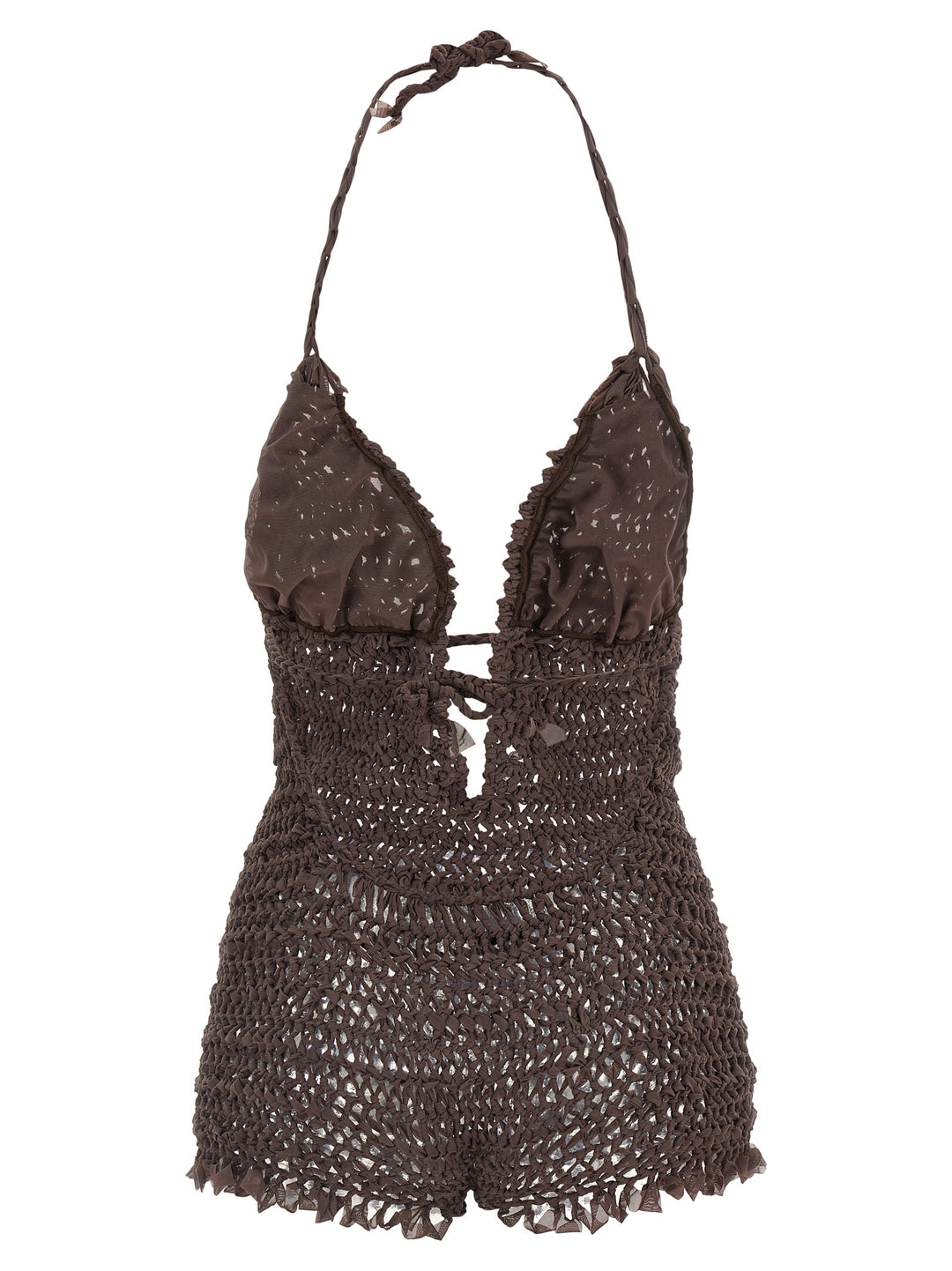 Allis Matilde Beachwear - Marrone | a27d6be2168d53e0e0a82f82091fc969d087dbc5