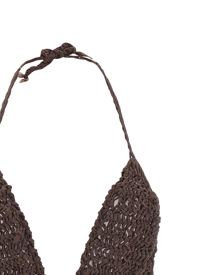 Allis Matilde Beachwear - Marrone | 9a599abdb631d106e8944eee4a9a3086835fdd78