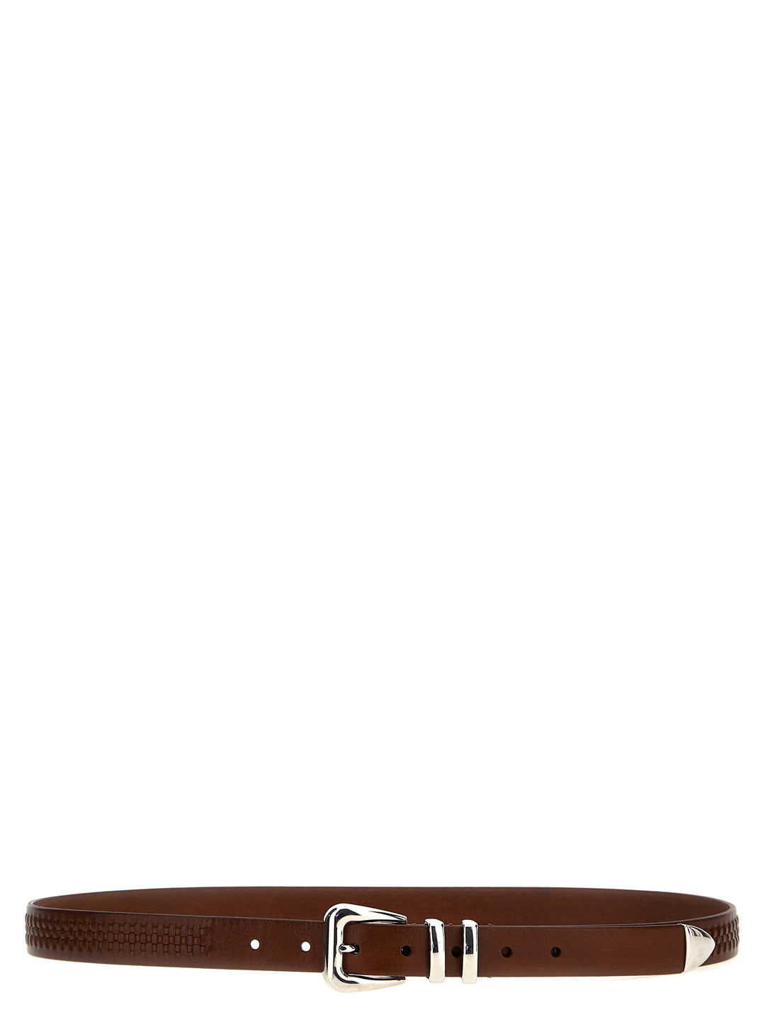 Brunello Cucinelli Leather Belt Cinture - Marrone | 9d387763a000894afa97f3dbd72d4b5f43d72743