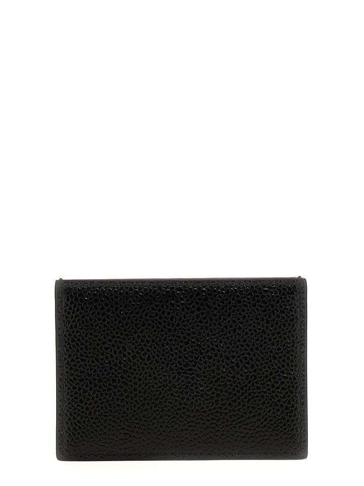 Thom Browne Single Portafogli - Nero | 19c94fd26ece4de2b71700588a8f7410642d9008