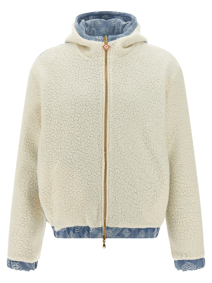 Casablanca Monogram Reversible Jacket Puffer Jackets - Multicolor | f1fe360b6bcedb8a5d34bda58d7a5a43c03e627f