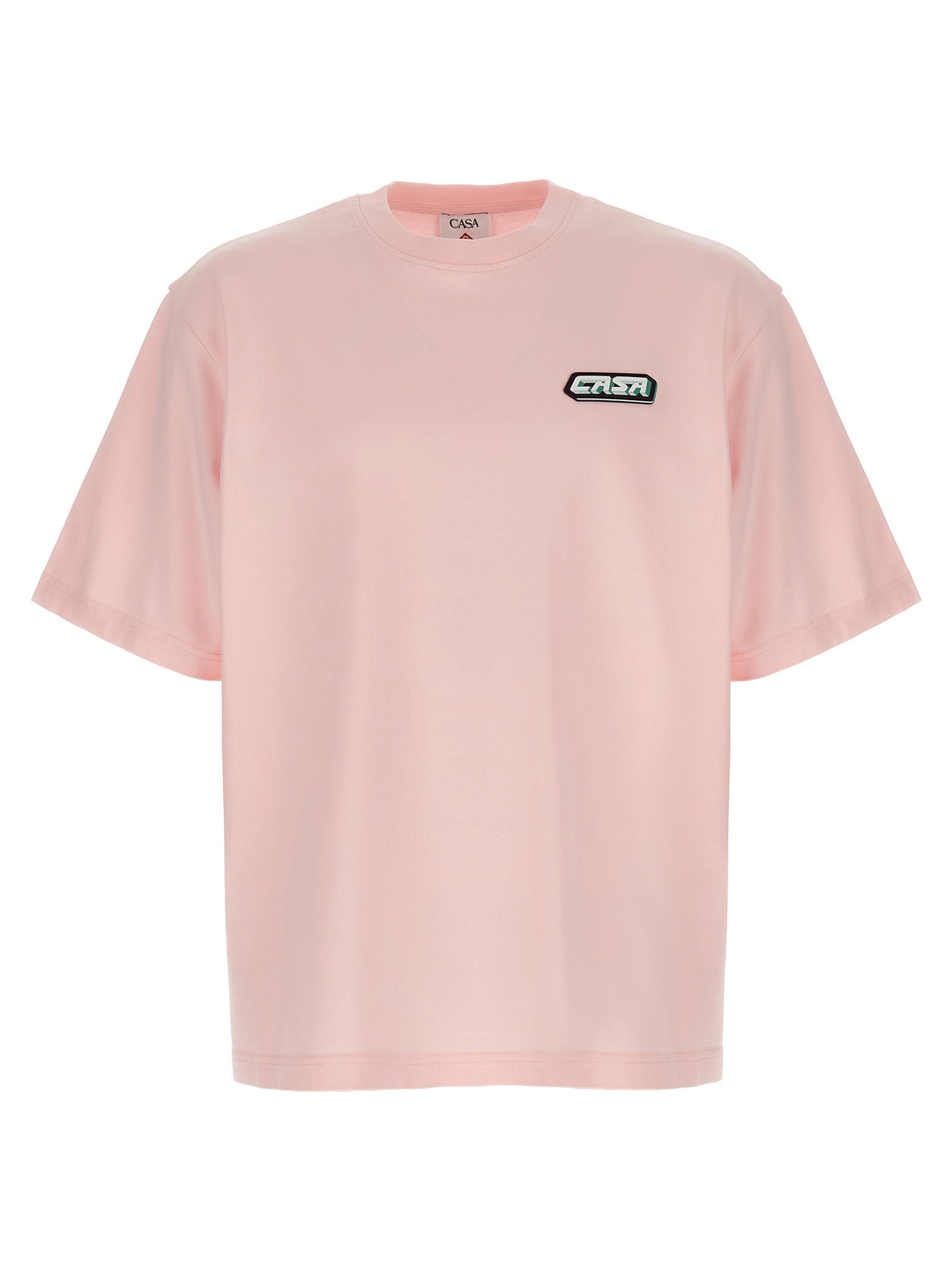 Casablanca Casa Racing T shirt - Rosa | 327cfd84a9788098aada68d20138e623a7dc7f7a