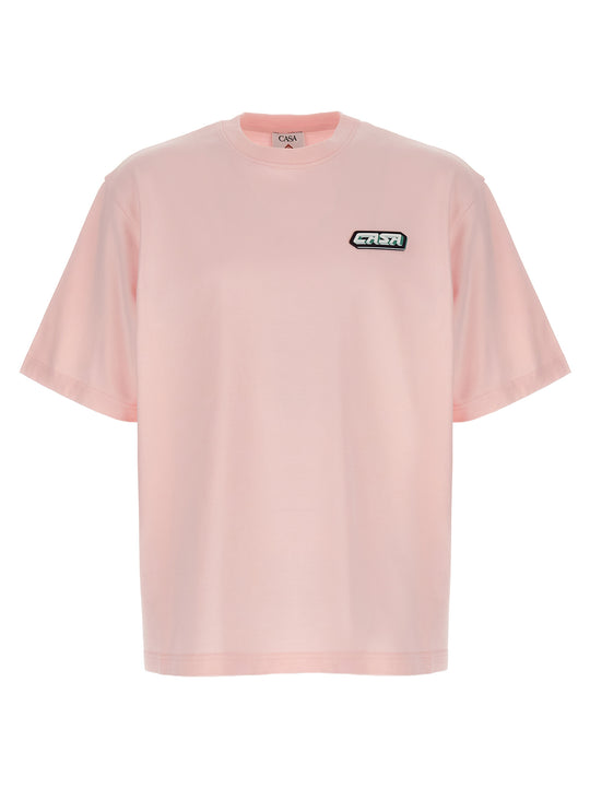 Casa Racing T Shirt Rosa