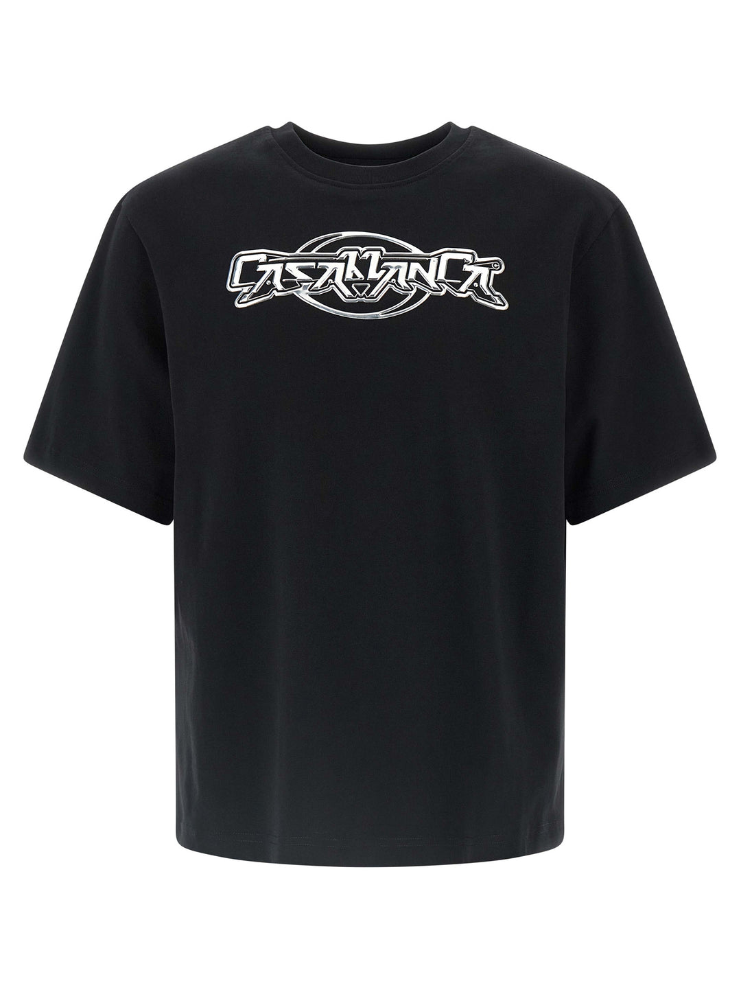 Casablanca Casablanca Chrome T shirt - Nero | 27ee4ba506c5365c7d33e67593a8bc2b6eb9a23b