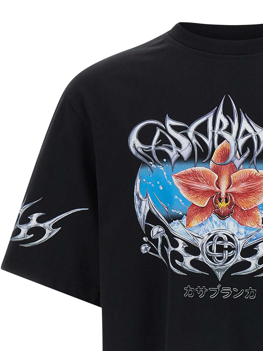 Casablanca Blades T shirt - Nero | ef5e3b4ad832e74c82754478941b0b86d123f478