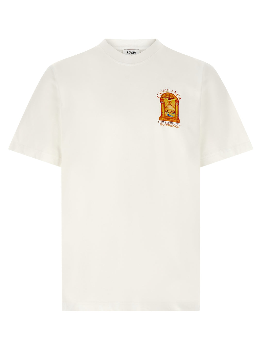 Casablanca Hermons Mirage Arch Icon T shirt - Bianco | 757c36ccdc3add7068e2ac3c17da8bcf478b7256