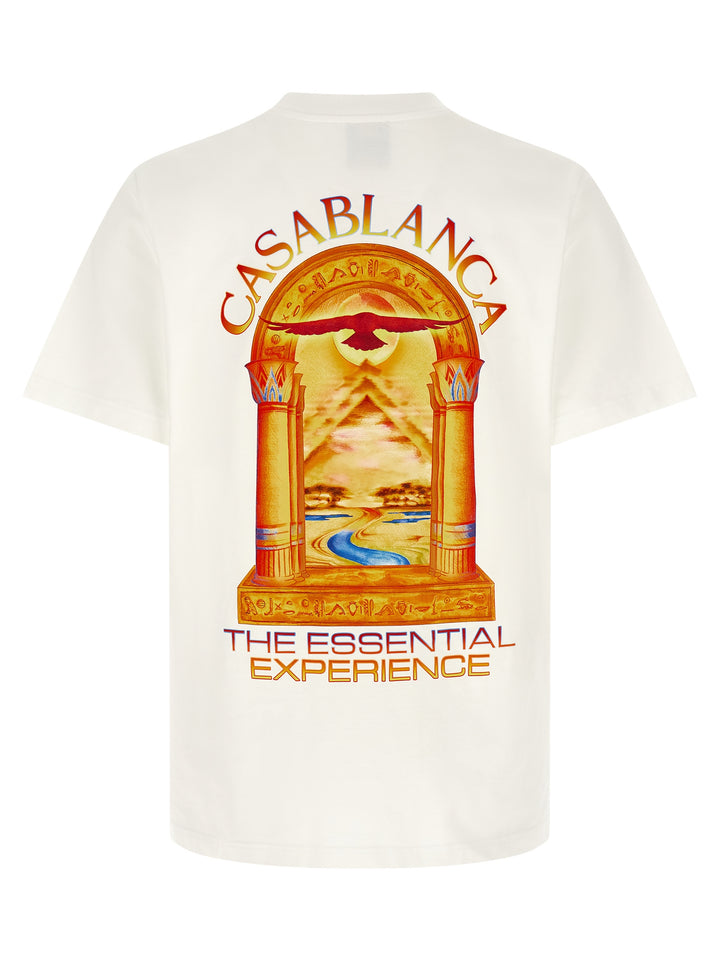 Casablanca Hermons Mirage Arch Icon T shirt - Bianco | a09e40237c60c451c52875c9ff5cac9ccd265fef