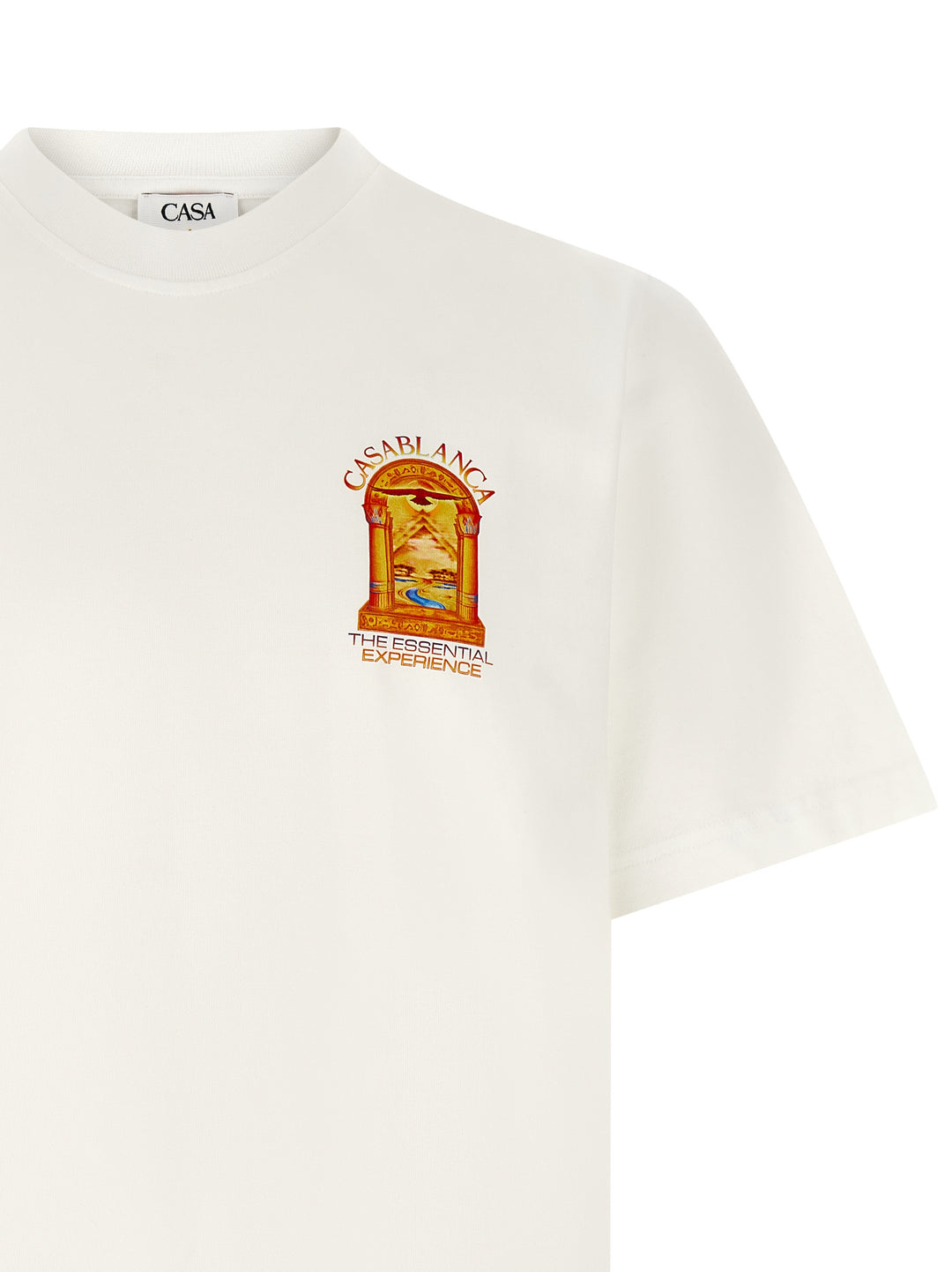 Casablanca Hermons Mirage Arch Icon T shirt - Bianco | e3fe8d5d282378b007fb66cd02ea2d2da1dc6061