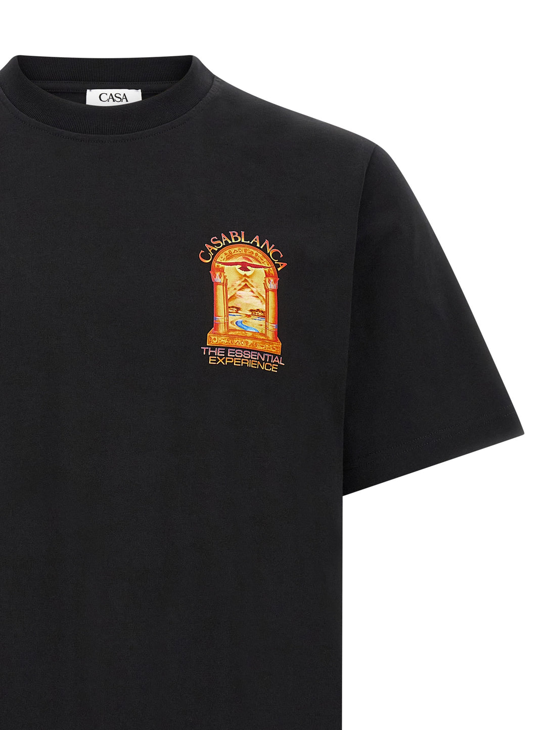 Casablanca Hermons Mirage Arch T shirt - Nero | 93d9c3aeae0200feb9d22d817c4f3cc701f145ff