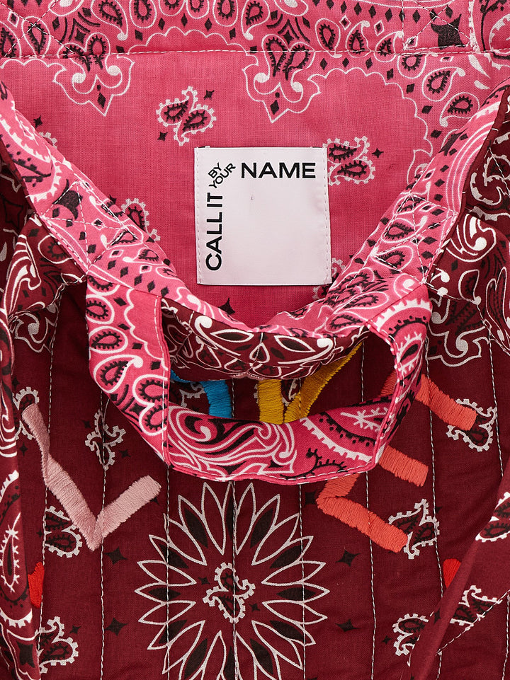 Call It By Your Name Cabas Tote - Fucsia | f3f1c13b9d496968022cad1c3c29465b4eb6e3f0